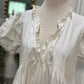 Womens Mable White Dress Size Large