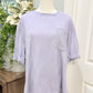 Womens Lavender Entro Blouse Medium EUC