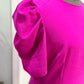 Womens TCEC Fuchsia Midi Dress Large
