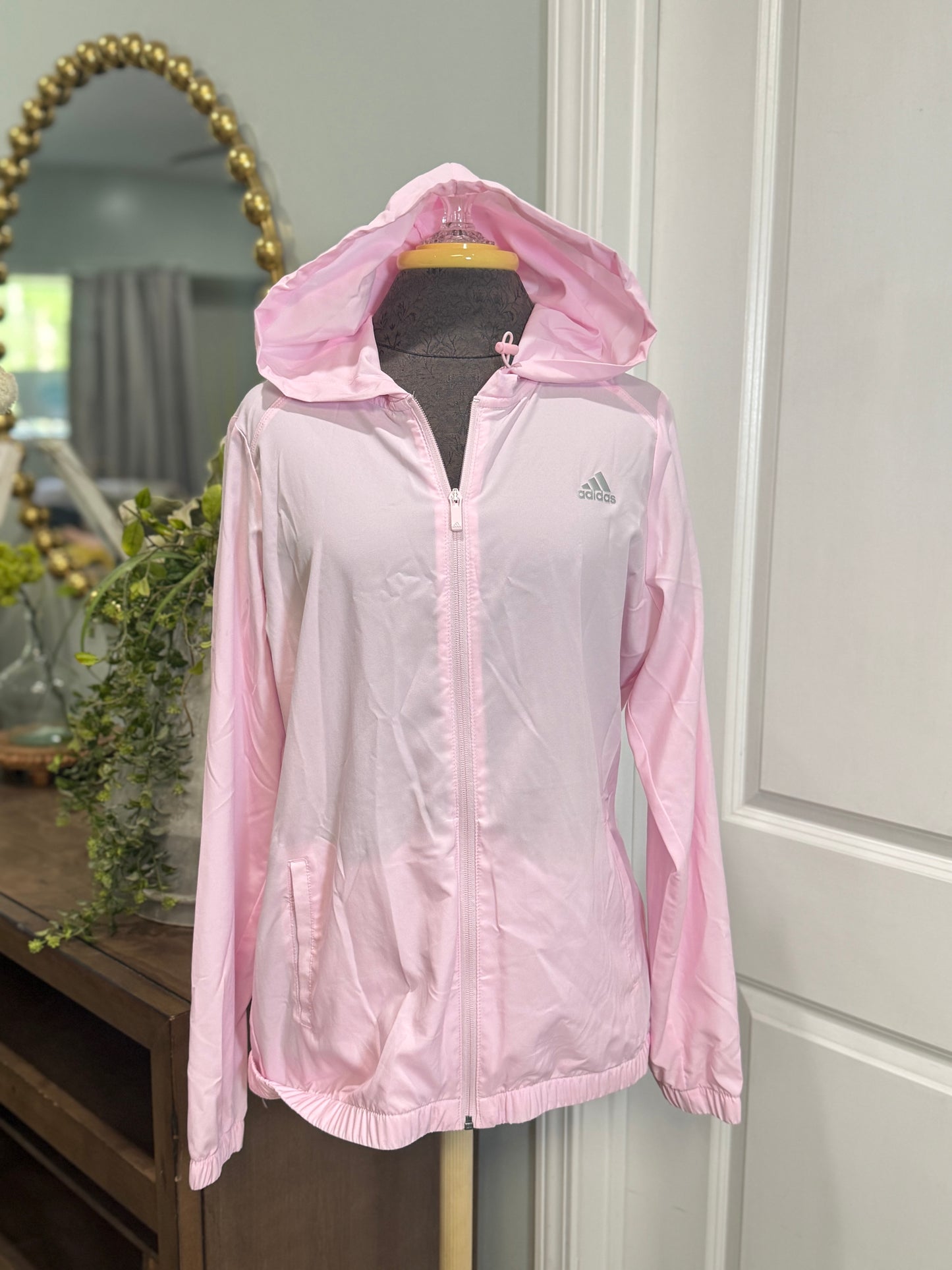 Womens Adidas Rain Jacket Medium EUC