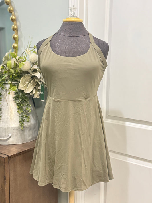 Womens Green Halara Dress Size Large NWT