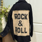 Womens Rock & Roll Denim Jacket Size Large