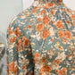 Womens Green Floral Maxi Dress XL & 2XL EUC
