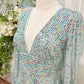Womens Honey & Rosie Short Sequin Dress Medium EUC