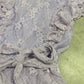 Womens Lavender Eyelet Romper Small EUC