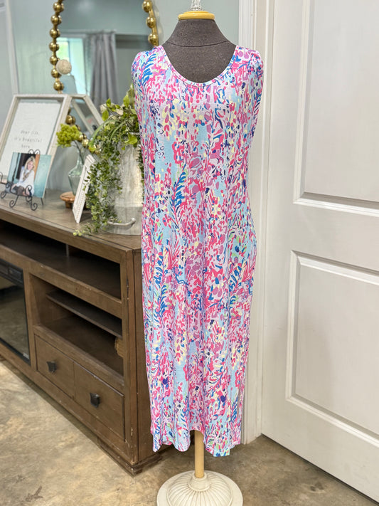 Womens Lily Pulitzer Look Alike Dress XL NWOT