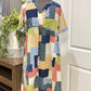 Womens Lake Flower Dress Small EUC