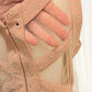 Womens NikiBiki Stone Nude Dress Large EUC