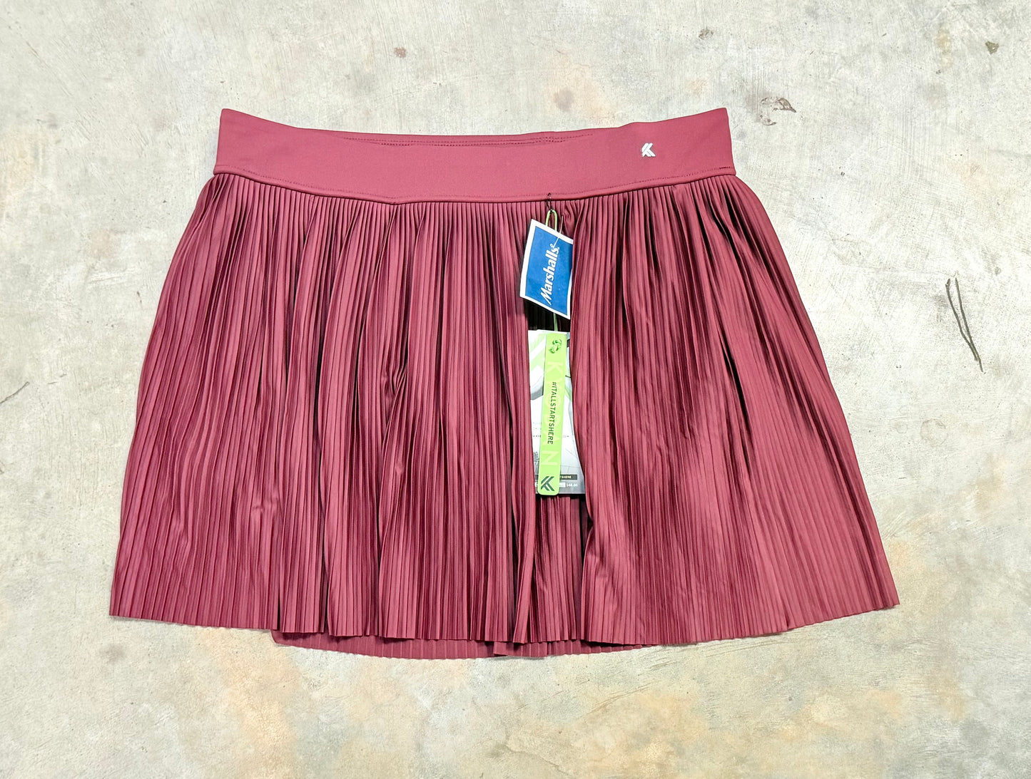 Womens Pleated Skirt Size Large NWT