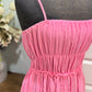 Womens Ocean Drive Pink Maxi Dress Medium EUC