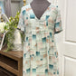 Womens Entro Green Dress Large EUC
