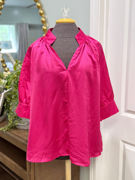 Womens Anniewear Satin Blouse XL GUC