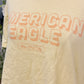 Womens Yellow American Eagle Cropped Tshirt Size XL EUC