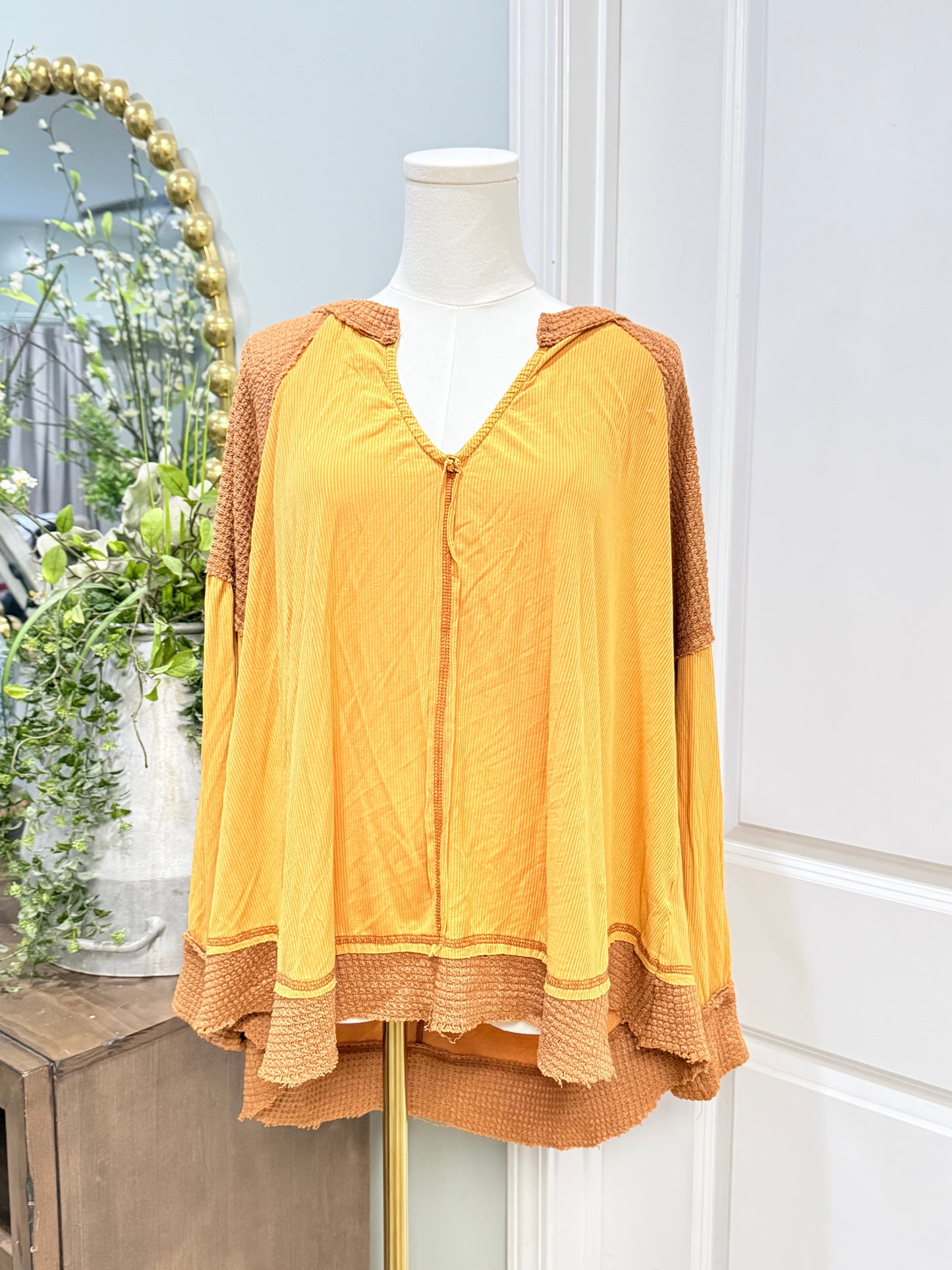 Womens POL Blouse Large EUC