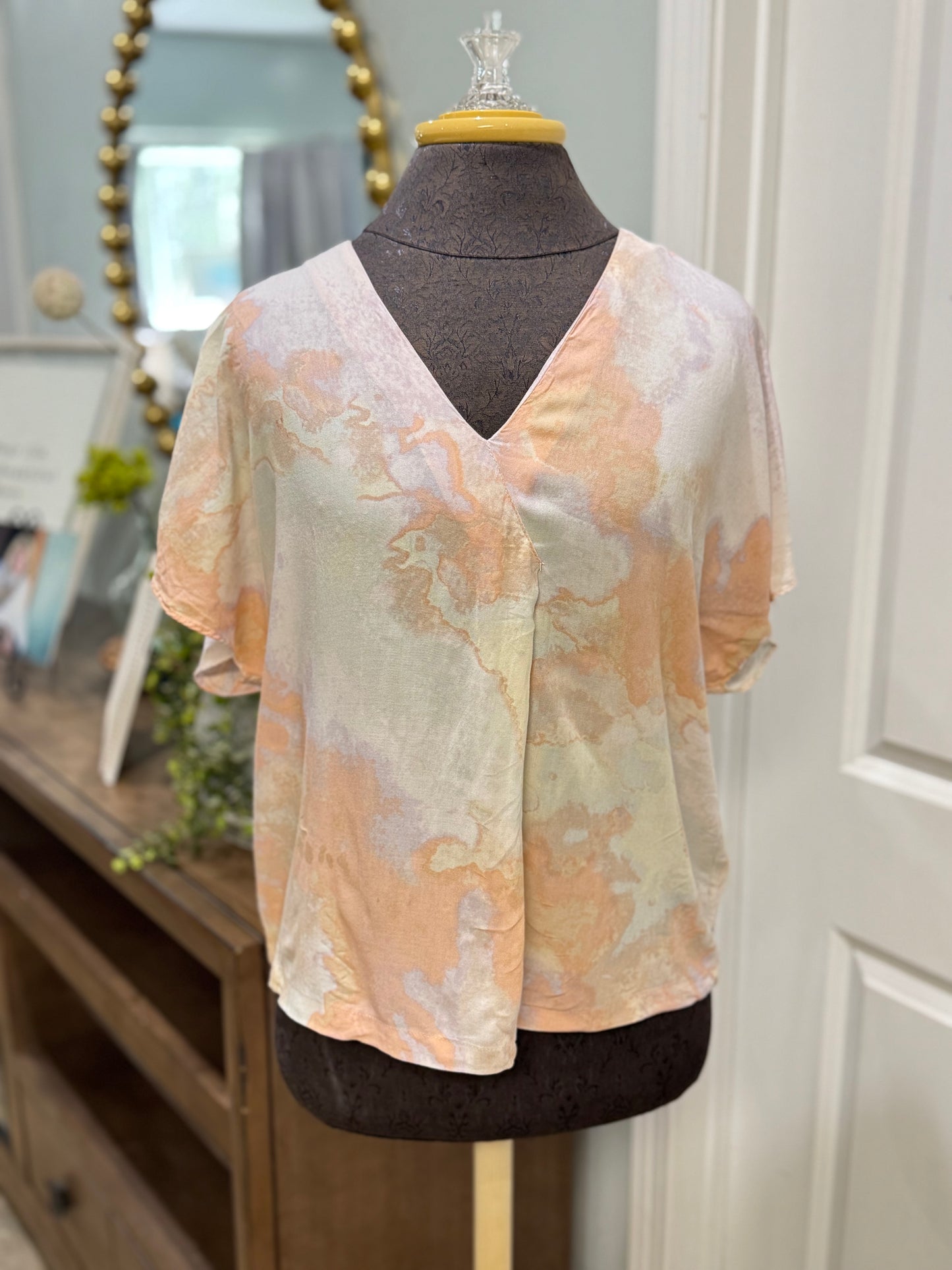 Womens Mystree Blouse Medium EUC