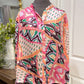 Womens Fate Satin Blouse Medium EUC