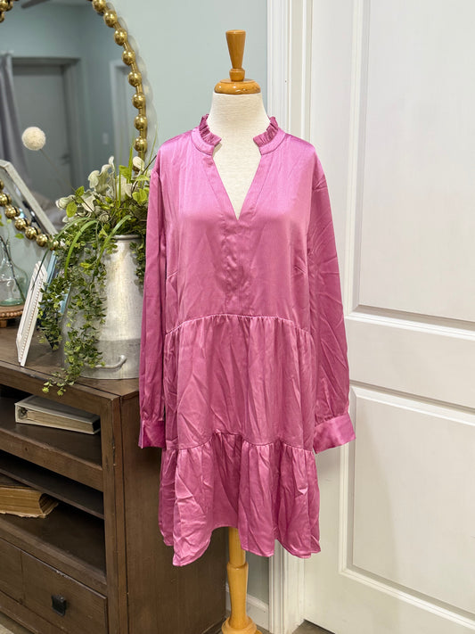 Womens Fate Satin Dress Size 1XL NWT $60