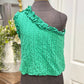 Womens Entro Eyelet Tank Medium EUC