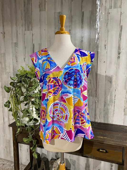 Womens Aryeh Blouse Size Large