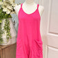 Womens Pink Athletic Romper XS EUC