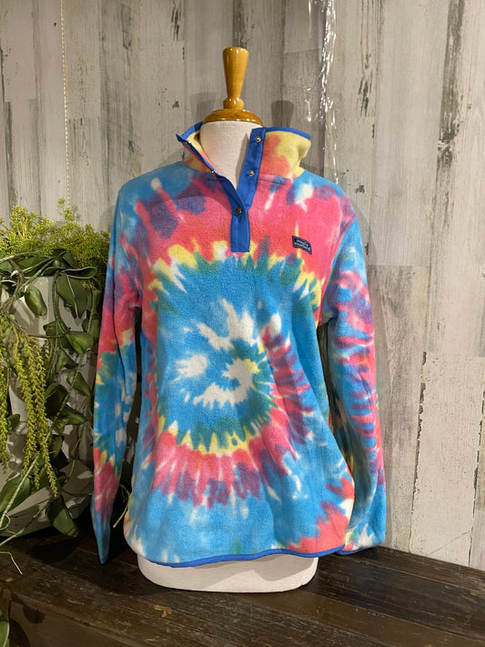 Womens Simply Southern Rainbow Tie Dye Medium