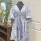Womens She+Sky Crinkle Dress 1XL NWT