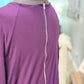 Womens Plum Dress Medium EUC