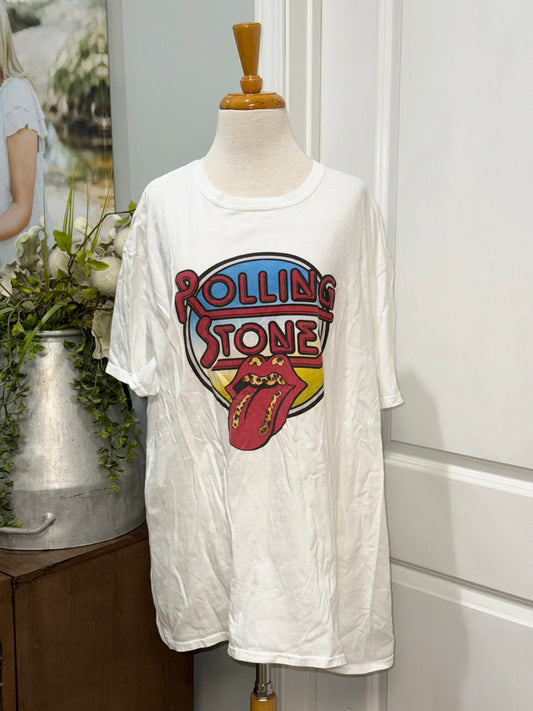 Womens Rolling Stones Tshirt Size 2XL