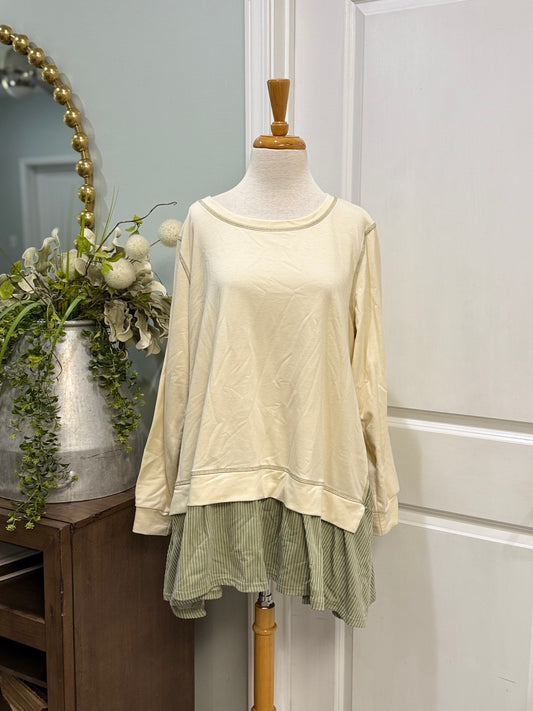 Womens Simple Blouse Size 1X