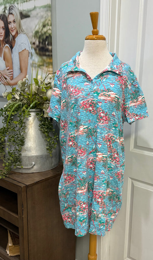 Womens Kim Rogers Beach Dress Size XXL