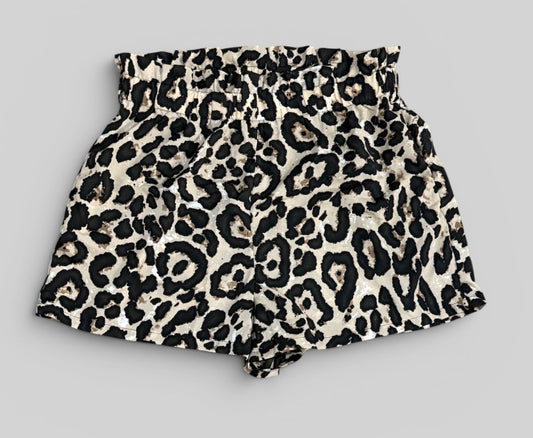 Womens Leopard Shorts 2XL EUC