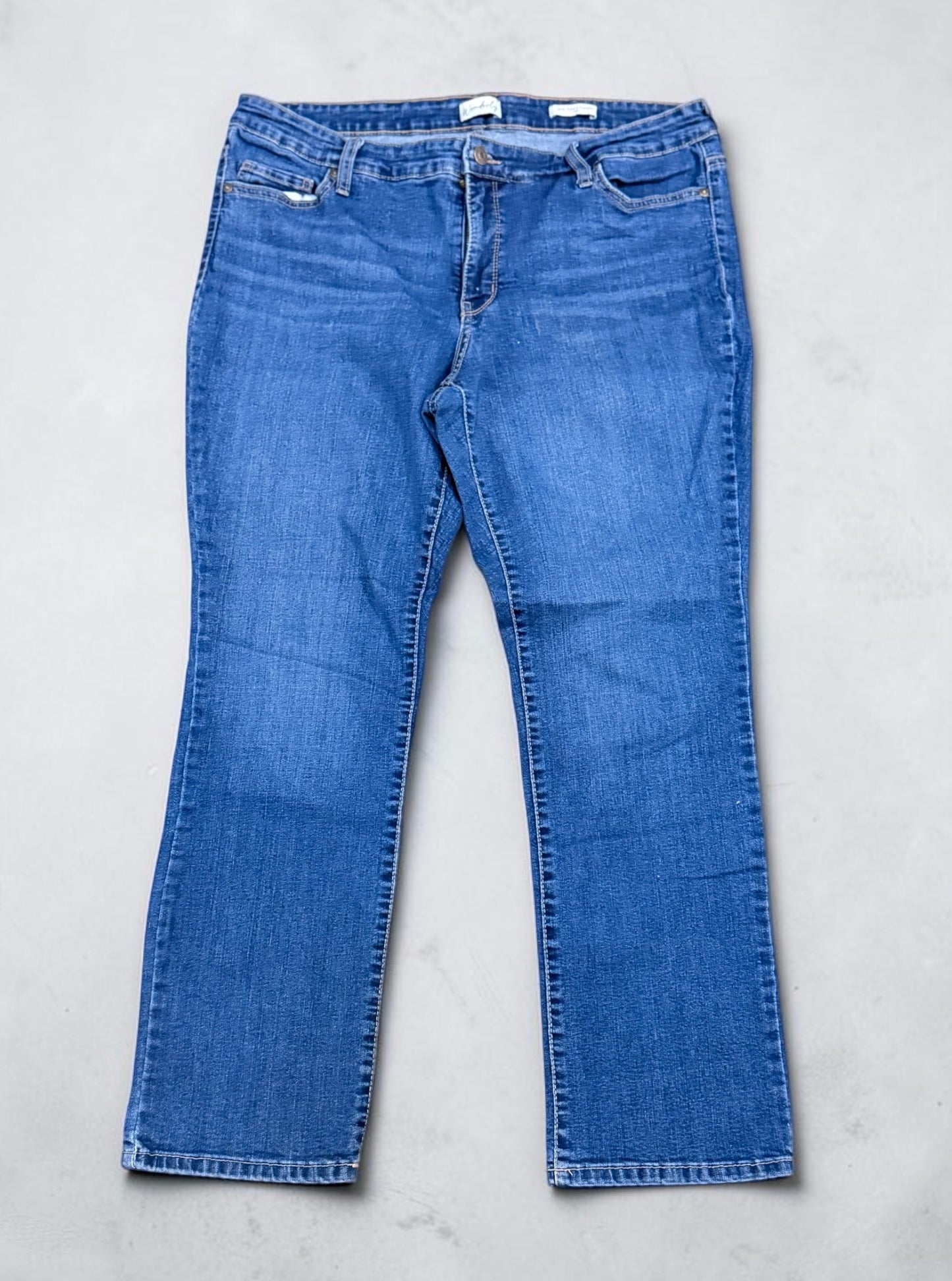 Womens Wonderly Jeans Size 14W EUC