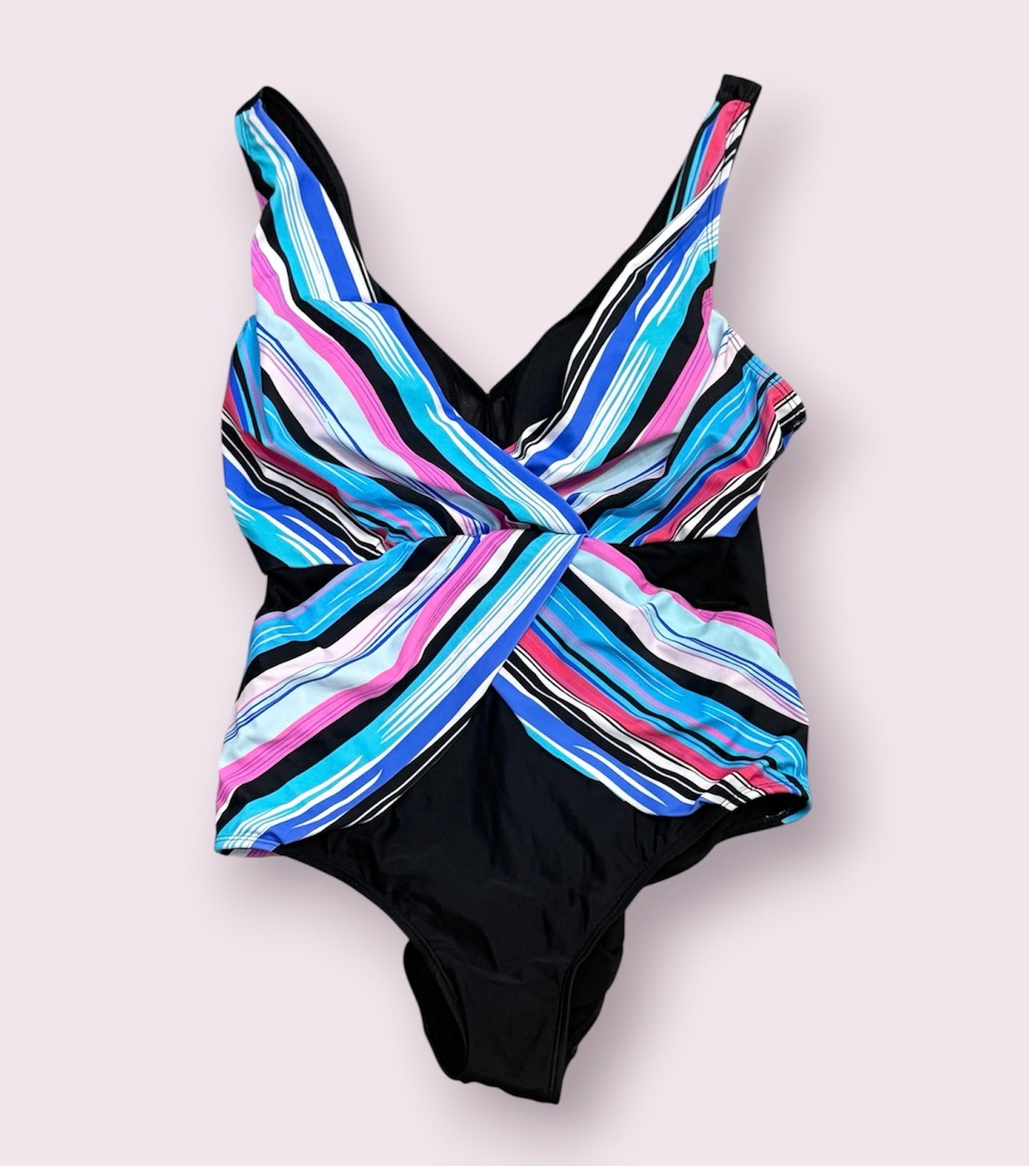 Womens One Piece Swimsuit XL EUC