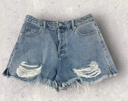 Womens Endless Rose Denim Shorts Size Medium