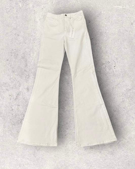 Womens Just Black Denim Flare Jeans Size 27 NWT $74