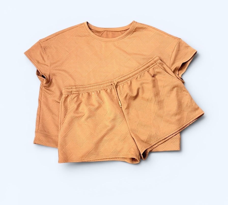 Womens 2pc Short Set 4X EUC
