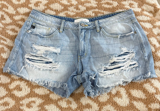 Womens Kancan Denim Shorts Size 13