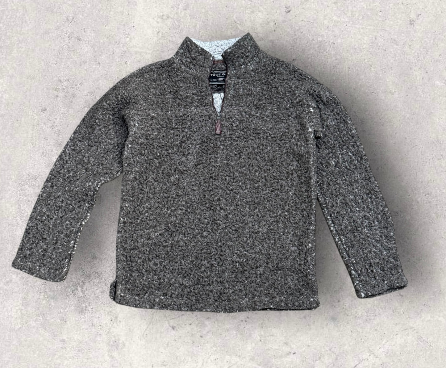 Mens True Grit Sherpa Pullover Size Small