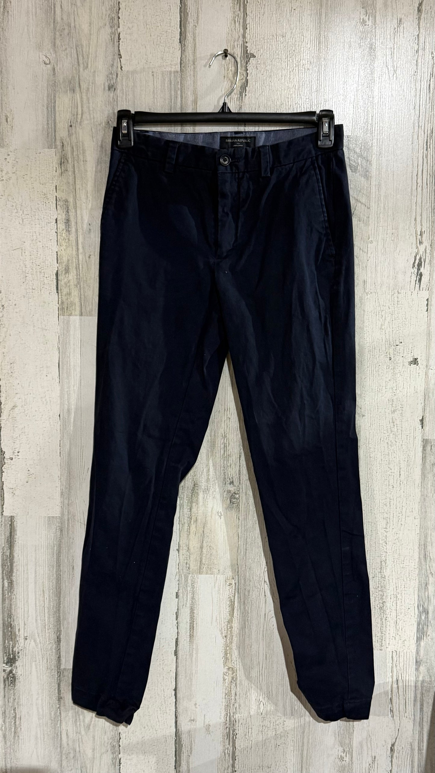 Mens Banana Republic Navy Pants 29x32