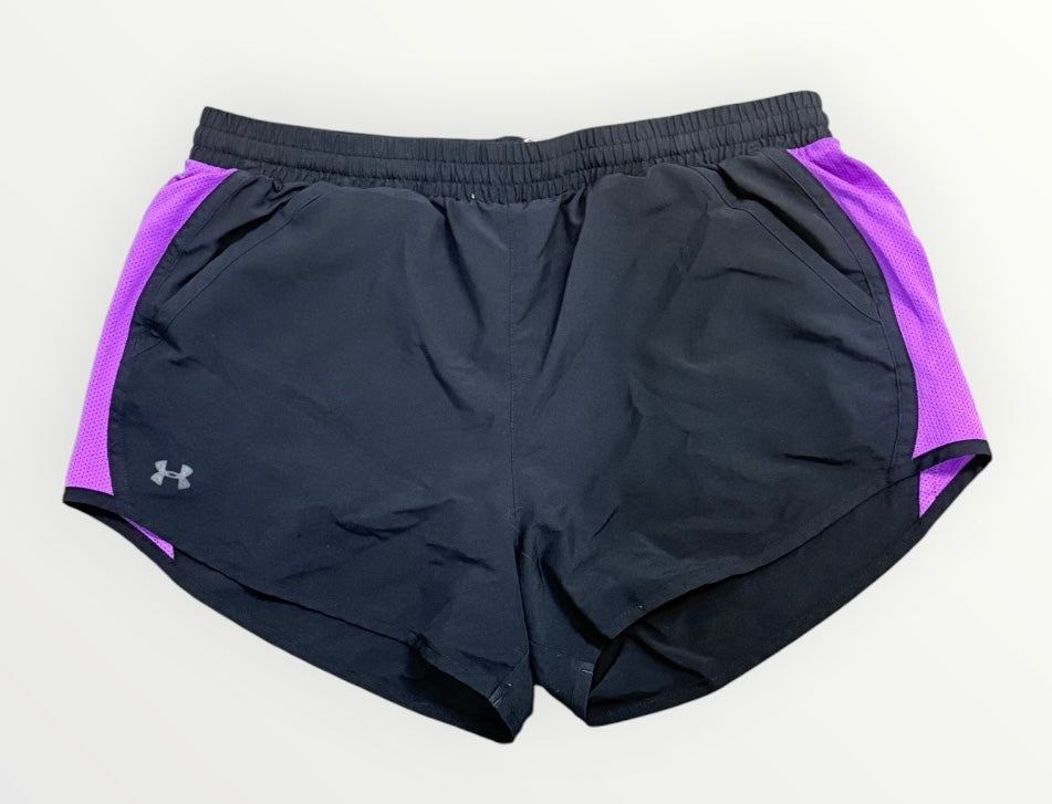 Womens Black Under Armour Shorts Medium