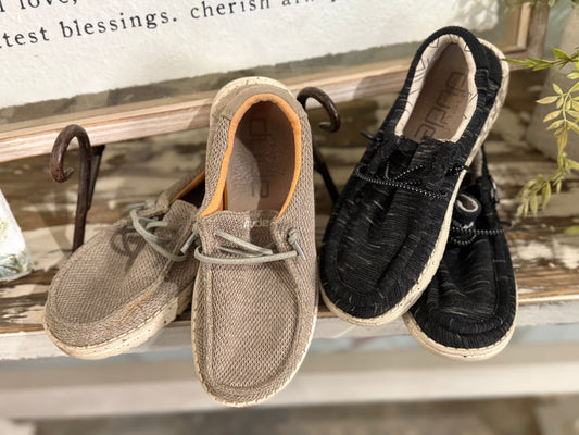 Kids Hey Dudes Shoes 12/13 Lot of 2