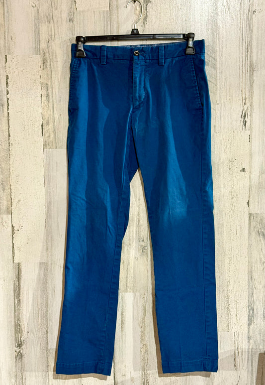 Mens Banana Republic Navy Pants 29x32