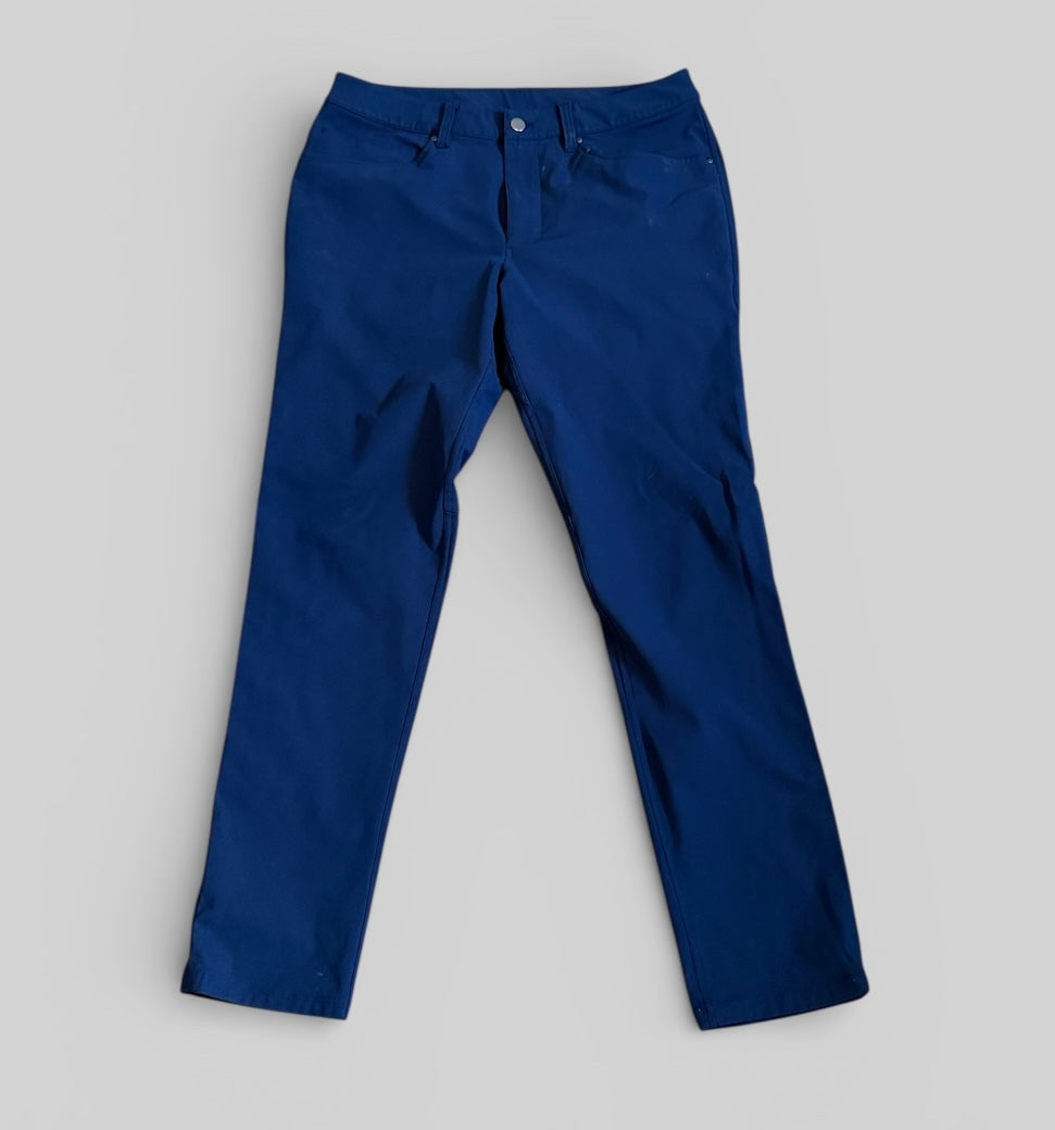 Mens Lululemon Navy Pants Size 32