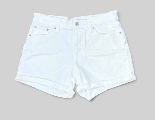 Womens White Levi's Shorts Size 29 EUC