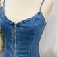 Womens Forever 21 Denim Dress Size Medium NWT