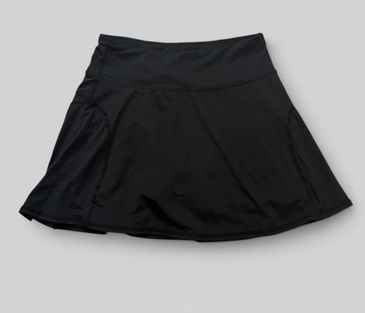 Girls 90 Degrees Black Skort Medium (10) EUC
