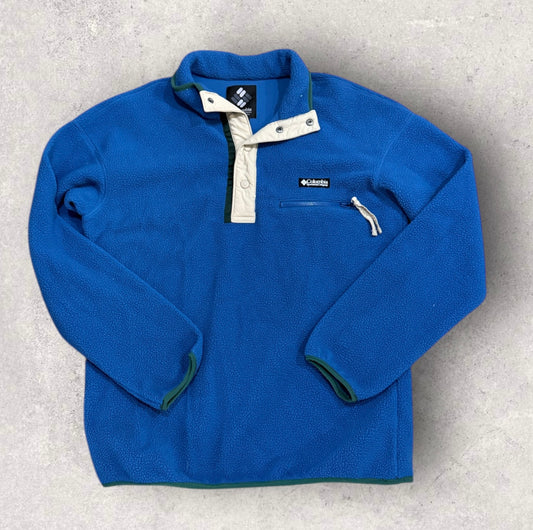 Mens Columbia Fleece Pullover Size Medium
