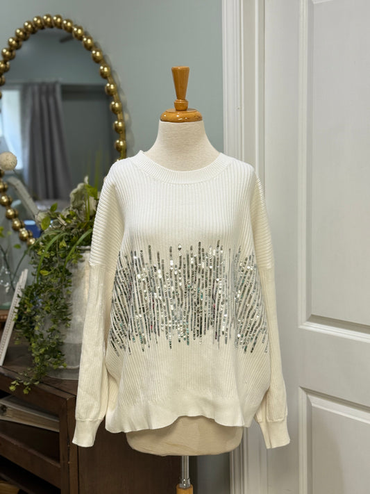 Womens Gilli Sequin Sweater Size 2X