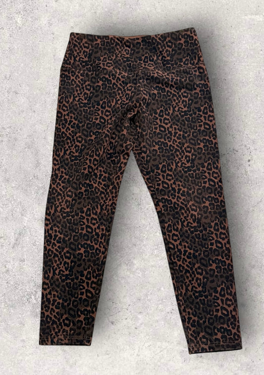 Womens Leopard Dressy Leggings Size Medium