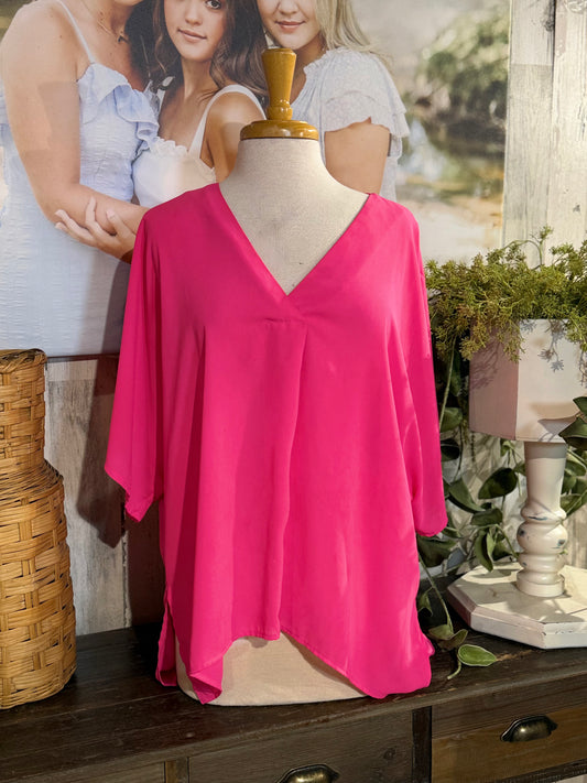 Womens Glam Blouse Large